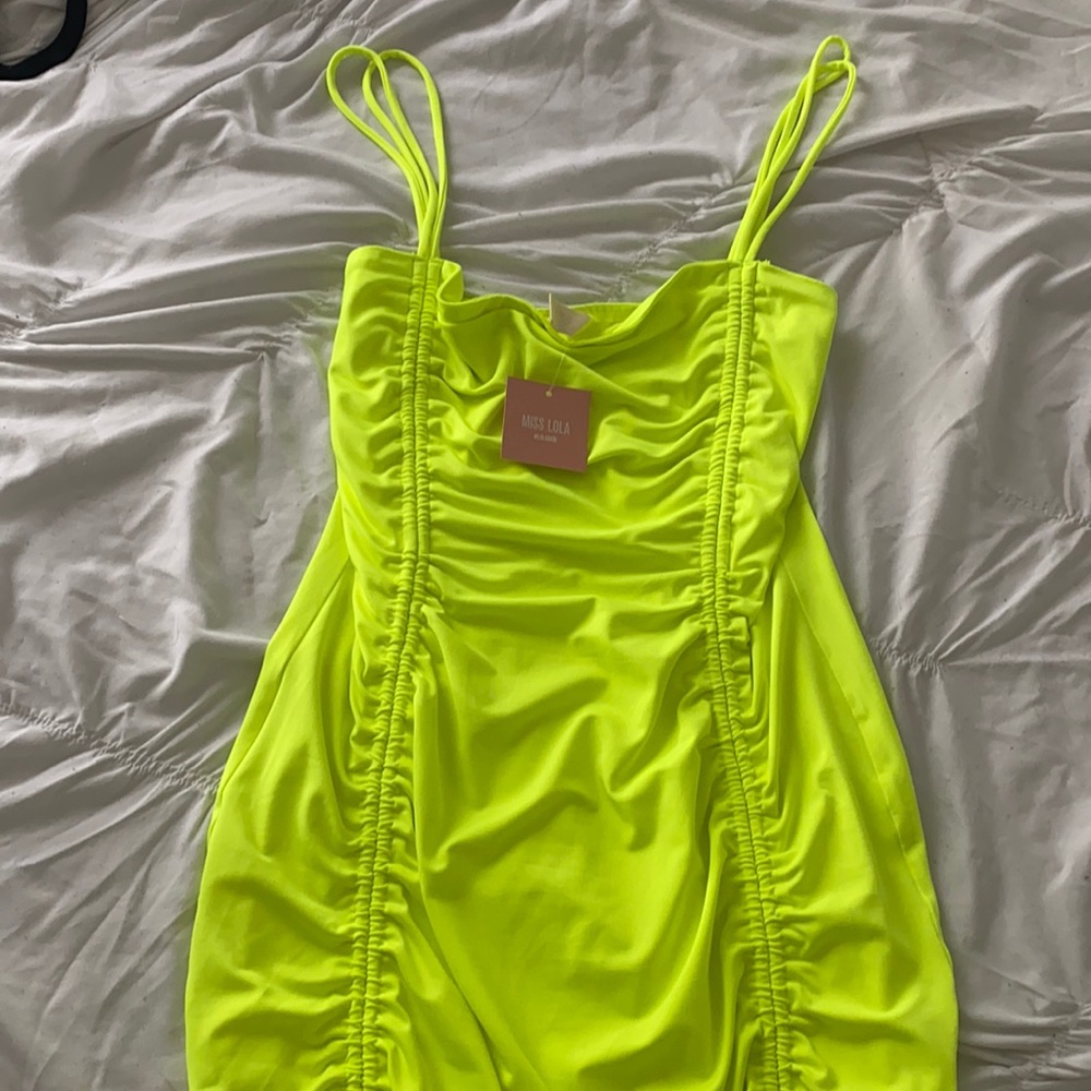 Highlight yellow beautiful yellow dress MissLola